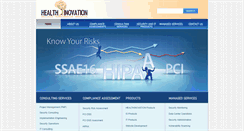 Desktop Screenshot of healthnovation.com